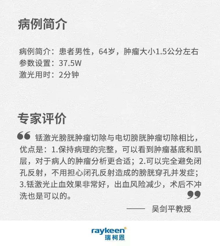 瑞柯恩铥激光,钬激光共同参与手术6台-2019华东六省一市泌尿外科学术会议