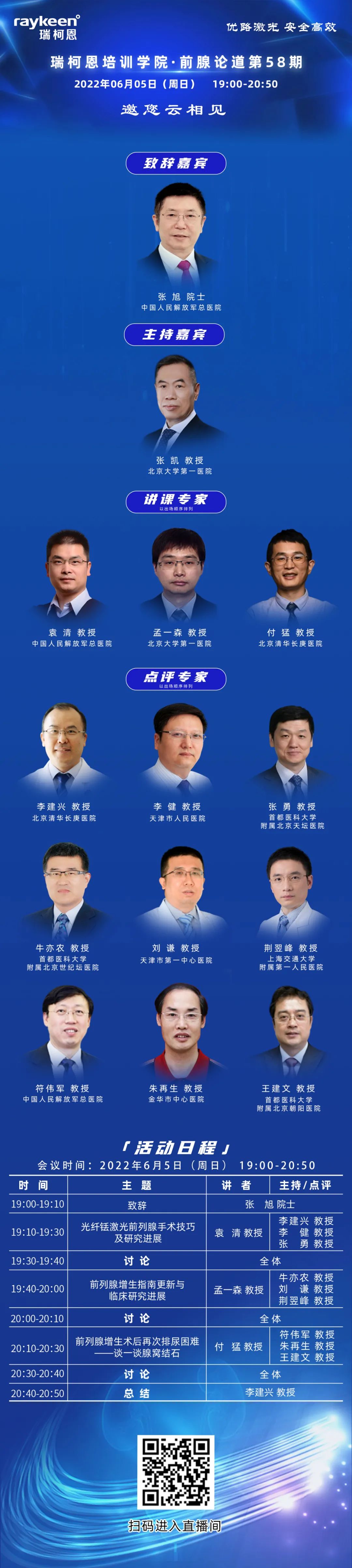 瑞柯恩培训学院-前腺论道58期,铥激光,医用铥激光,钬激光设备供应商,钬激光设备品牌,泌尿外科医疗设备,瑞柯恩
