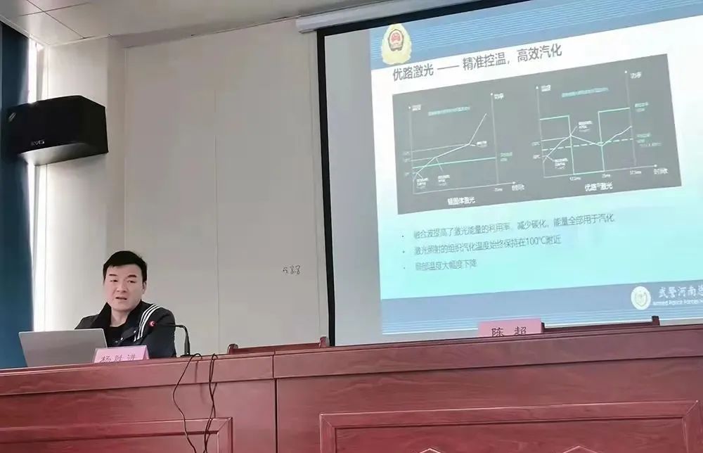 武警河南省总队医院 杨胜进教授，分享《光纤铥激光在泌尿外科中的应用策略》,铥激光,医用铥激光,瑞柯恩